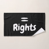 Logo für gleiche Rechte Badhandtuch Set (Handtuch)