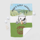 Logo für Golf League Golf Club Golfhandtuch (Insitu)