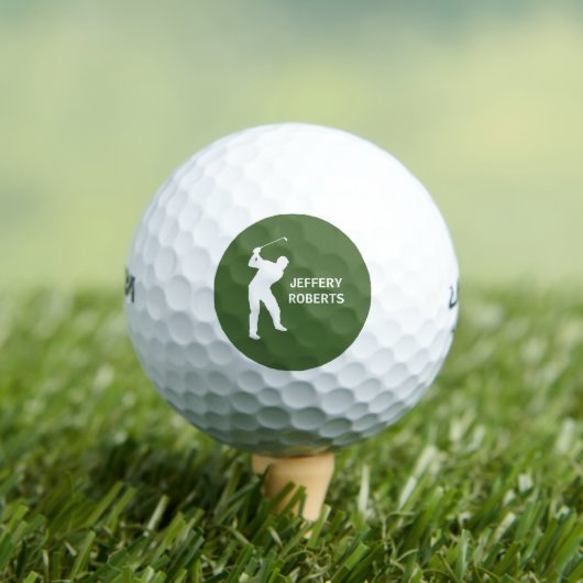 Logo für Golf Player mit benutzerdefiniertem Monog Golfball (Insitu T-Shirt)