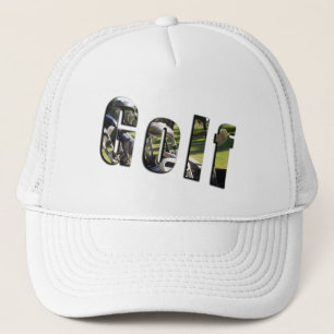 Logo für Golfbilder, Truckerkappe