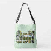 Logo für Golfkomposition, Tragetaschen Mit Langen Trägern (Rückseite)