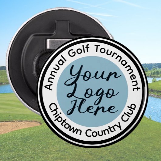 Logo für Golfturniere oder Veranstaltungen persona Flaschenöffner