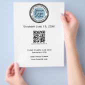Logo für Golfturniere oder Veranstaltungen persona Flyer (Hand)