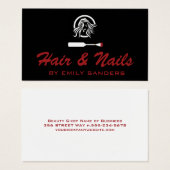 Logo für Haare und Nägel (Vorne & Hinten)