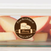 Logo für handgefertigte Lebensmittelkennzeichnunge Etiketten (Befestigt)