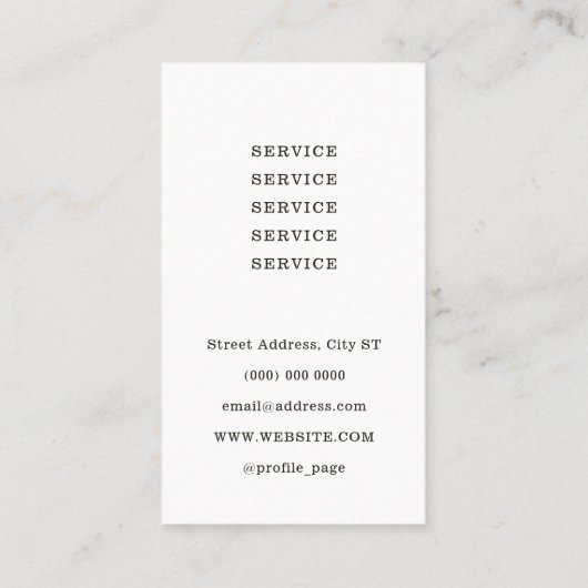 Logo für Handyman Tools Visitenkarte (Rückseite)