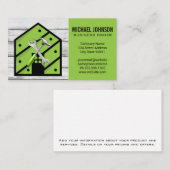 Logo für Hardware-Tools | Holz Visitenkarte (Vorne/Hinten)