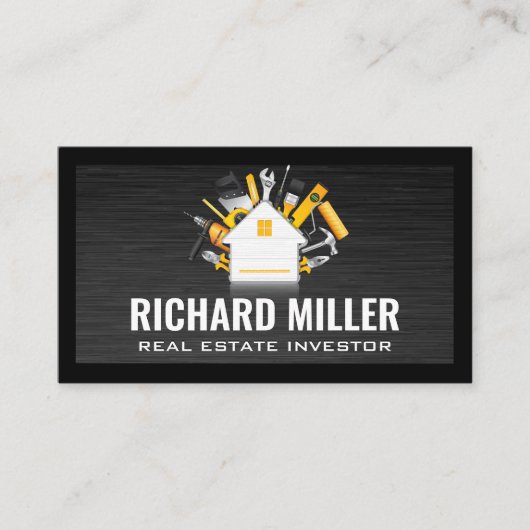 Logo für Hardware-Tools Visitenkarte (Vorderseite)