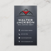 Logo für Häuser | Immobilien in Anwesen Visitenkarte (Vorderseite)