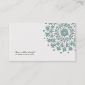 Logo für Heilkunst und natürliche Heilkreise Visitenkarte (Rückseite)