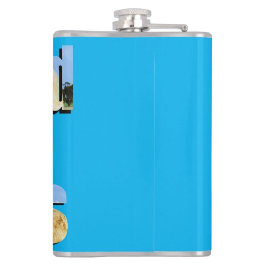 Logo für Hochland-Kuh-Bilder, Flachmann (Rückseite)