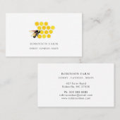 Logo für Honigbienenzucht Visitenkarte (Vorne/Hinten)