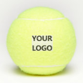 Logo für Ihr Business-Tennis-Ball Tennisbälle (Vorderseite)