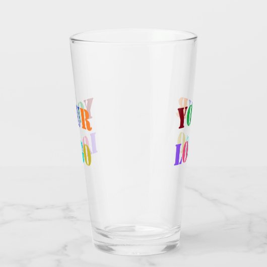 Logo für Ihr Unternehmen Glas (Rechts)