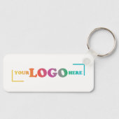 Logo für Ihr Unternehmen, Kontaktdaten Schlüsselanhänger (Vorderseite)