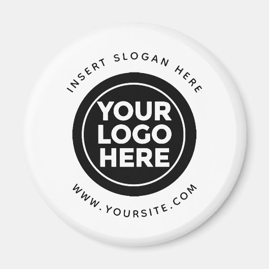 Logo für Ihr Unternehmen Magnet (Vorne)