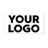 Logo für Ihre eigene Firma hinzufügen Gummistempel (Prägung)