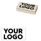 Logo für Ihre eigene Firma hinzufügen Gummistempel (Stempel)