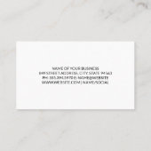 Logo für Immobilien-Anwesen Visitenkarte (Rückseite)