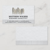 Logo für Immobilien-Anwesen | Ziegelmauer Visitenkarte (Vorne/Hinten)