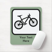 Logo für individuell anpassbare Mountainbiker Mousepad (Mit Mouse)