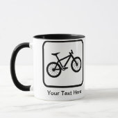 Logo für individuell anpassbare Mountainbiker Tasse (Links)