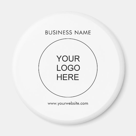 Logo für individuell anpassbare Werbevorlagen für  Magnet (Vorne)