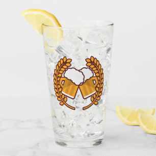Logo für individuelles Bier Glas
