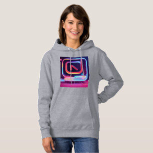 Logo für Informationskanal auf Tik-Tok Hoodie