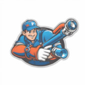 Logo für Installationen Aufkleber (Vorderseite)