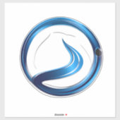 Logo für Installationen Aufkleber (Blatt)