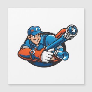 Logo für Installationen Magnetkarte
