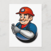 Logo für Installationen Postkarte (Vorderseite)