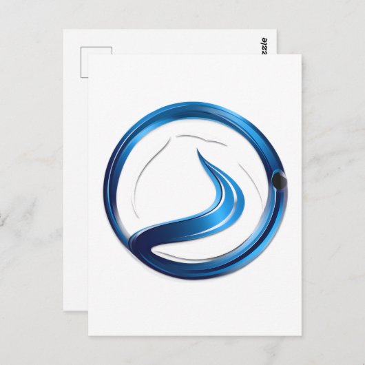 Logo für Installationen Postkarte (Vorne/Hinten)