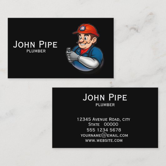 Logo für Installationen Visitenkarte (Vorne/Hinten)