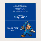 Logo für Installationen Visitenkarten (Außenseite Aufgefaltet)