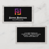 Logo für Kameragehäuse Visitenkarte (Vorne/Hinten)