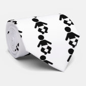 LOGO für Kinderarzt - Arzt für Säuglinge, Kinder Krawatte (Gerollt)