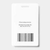 Logo für Kinderkrankenpflege im Foto Ausweis (Rückseite)