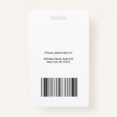 Logo für Kinderkrankenpflege im Foto Ausweis (Rückseite)