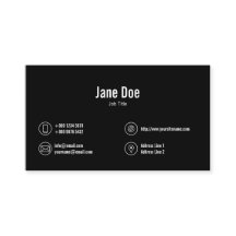 Logo für klassische Icons für schwarze Unternehmen