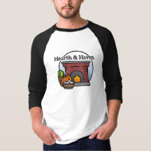 Logo für kleine Betriebe - Hearth & Haven Raglan