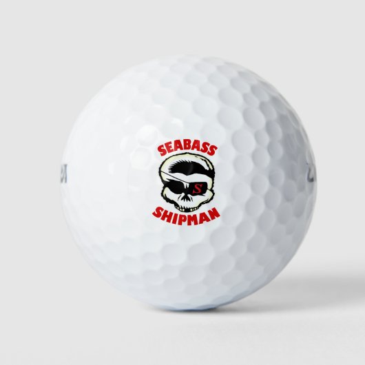Logo für kleine Schädelhülle Golfball (Vorderseite)