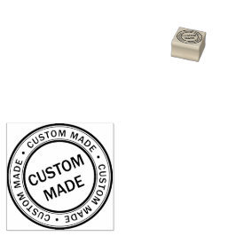 Logo für kleine Unternehmen Gummistempel