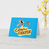 Logo für Kuh und Hühnchen Karte (Gelbe Blume)