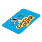 Logo für Kuh und Hühnchen Magnet (Linke Seite)