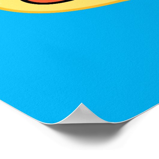 Logo für Kuh und Hühnchen Poster (Ecke)