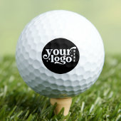 Logo für kundenspezifische Unternehmen - Business Golfball