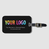 Logo für kundenspezifische Unternehmen Gepäckanhänger (Vorderseite (Horizontal))