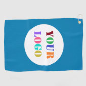 Logo für kundenspezifische Unternehmen Golf Handtu Golfhandtuch (Horizontal)